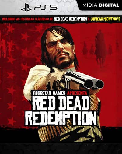 Red Dead Redemption Ps5 PsN Mídia Digital fonte dos games