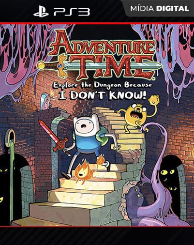 Adventure time explore the dungeon because i don't know Playstation 3 Mídia Digital