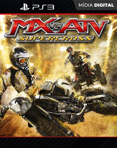 MX vs. ATV Supercross Playstation 3 Mídia Digital