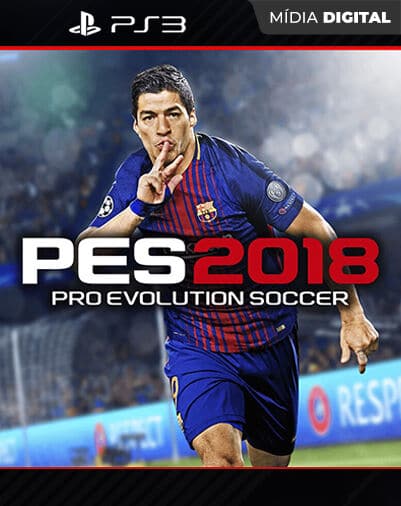 PES Pro Evolution Soccer 2018 Playstation 3 Mídia Digital