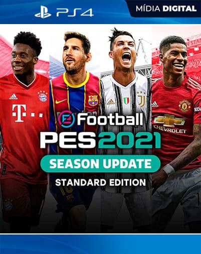 pes 2021 season update standard edition ps4 midia digital