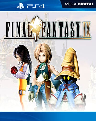 FINAL FANTASY IX Digital Edition Playstation 4 Mídia Digital Licença VIP