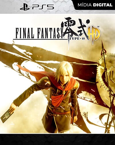 FINAL FANTASY TYPE-0 HD Playstation 5 Mídia Digital Licença VIP