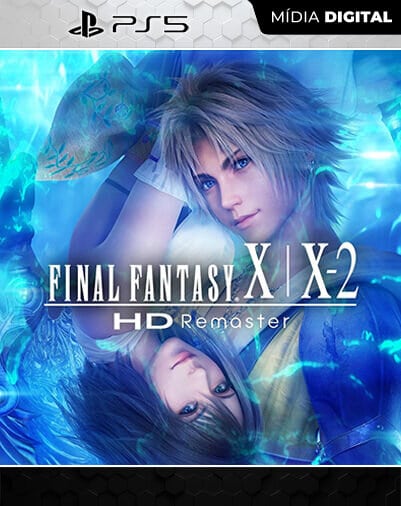 FINAL FANTASY X/X-2 HD Remaster Playstation 5 Mídia Digital Licença VIP