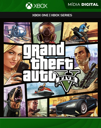 GTA V (Grand Theft Auto V) - Xbox One - Mídia Digital