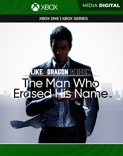 Like a Dragon Gaiden: The Man Who Erased His Name - Xbox One / XS - Mídia Digital