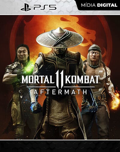 Mortal Kombat 11: Aftermath Playstation 5 Mídia Digital Licença VIP