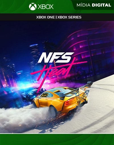 Need for Speed Heat - Xbox One / XS - Mídia Digital