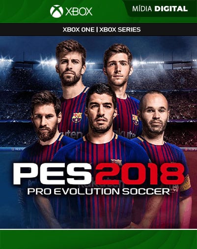 PES 2018 - Xbox One / XS - Mídia Digital