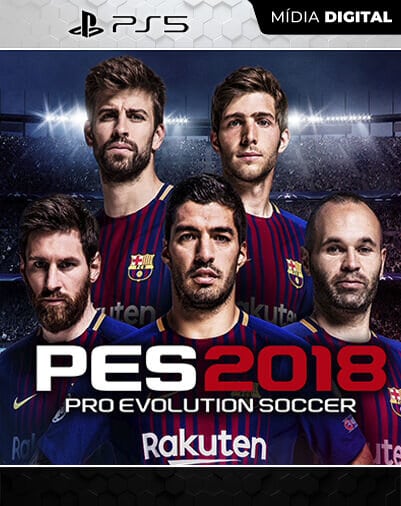 PES Pro Evolution Soccer 2018 Playstation 5 Mídia Digital Licença VIP