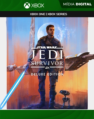 STAR WARS Jedi: Survivor - Edição Deluxe - Xbox Series XS - Mídia Digital