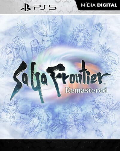 SaGa Frontier Remastered Playstation 5 Mídia Digital Licença VIP