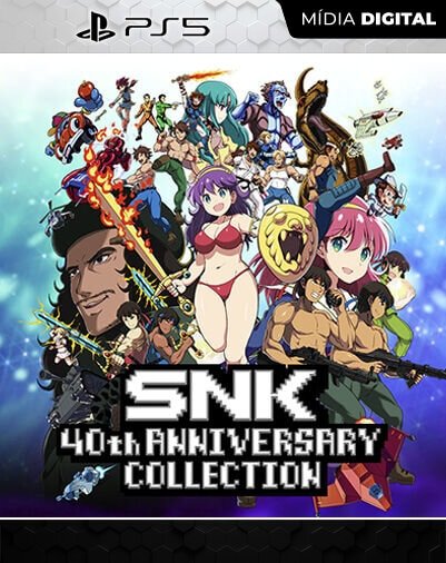 SNK 40th ANNIVERSARY COLLECTION Playstation 5 Mídia Digital Licença VIP
