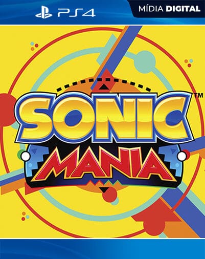 Sonic Mania Playstation 4 Mídia Digital