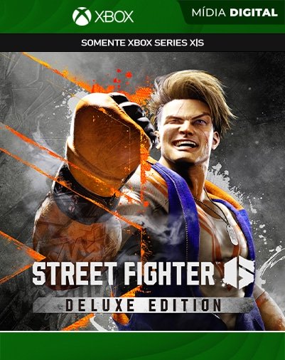 Street Fighter 6: Deluxe Edition - Xbox Series XS - Mídia Digital