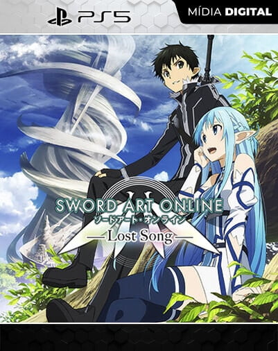 Sword Art Online: Lost Song Playstation 5 Mídia Digital Licença VIP