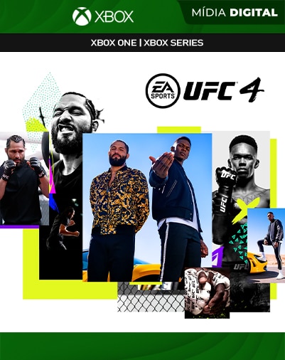 EA Sports UFC 4 - Xbox One / XS - Mídia Digital