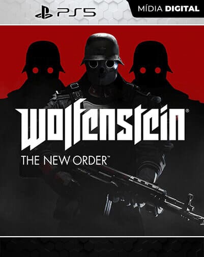 Wolfenstein The New Order Playstation 5 Mídia Digital Licença VIP