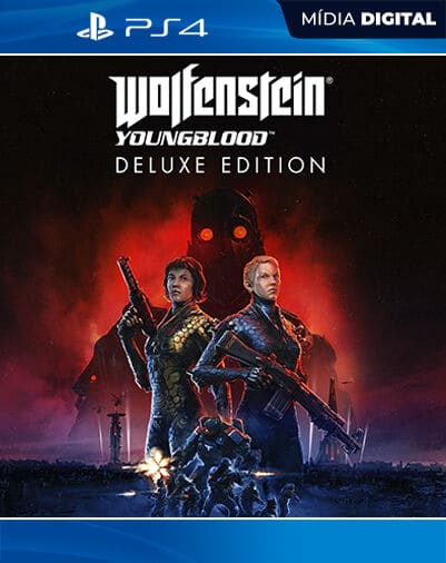 Wolfenstein: Youngblood Deluxe Edition Playstation 4 Mídia Digital Licença VIP