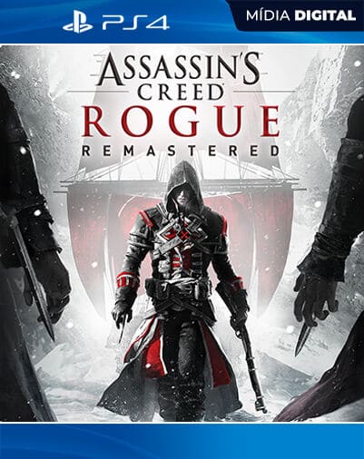 Assassins Creed Rogue Remastered Playstation 4 Mídia Digital