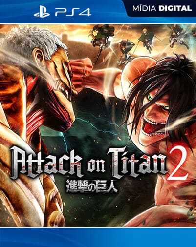 Attack on Titan 2 Playstation 4 Mídia Digital