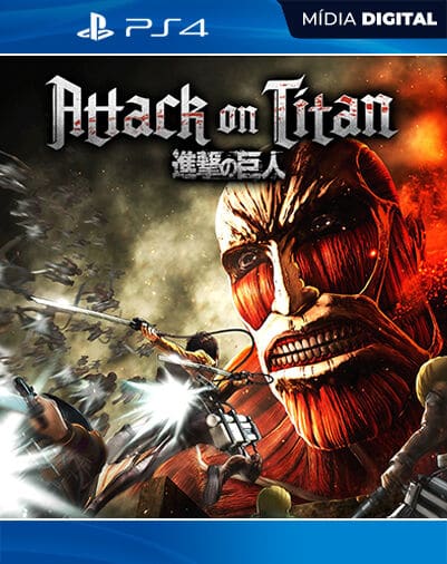 Attack on Titan Playstation 4 Mídia Digital