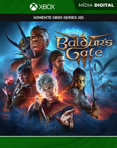 Baldur's Gate 3 - Xbox Series XS - Mídia Digital