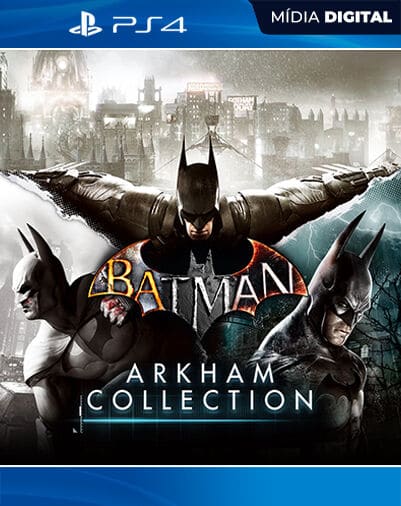 Batman: Arkham Collection Playstation 4 Mídia Digital