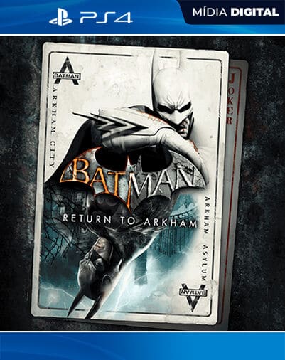 Batman: Return to Arkham Playstation 4 Mídia Digital