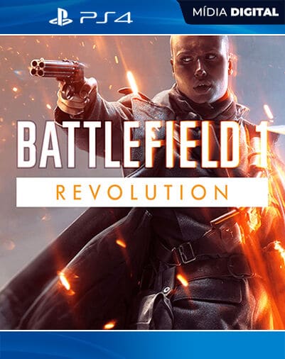 Battlefield 1 Revolution Playstation 4 Mídia Digital