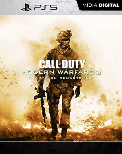 Call of Duty: Modern Warfare 2 Campaign Remastered Playstation 5 Mídia Digital Licença VIP