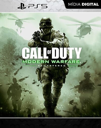 Call of Duty: Modern Warfare Remastered Playstation 5 Mídia Digital Licença VIP