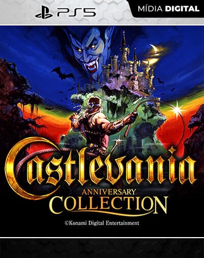 Castlevania Anniversary Collection Playstation 5 Mídia Digital Licença VIP