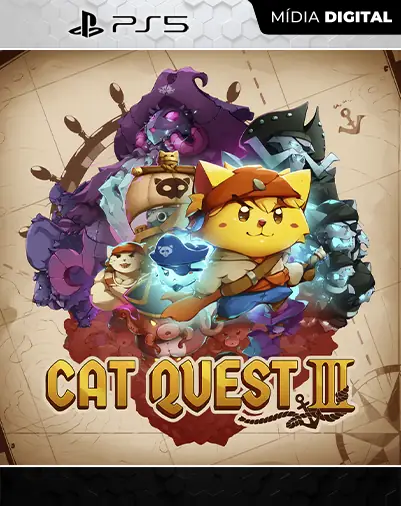 Cat Quest III Playstation 5 Mídia Digital