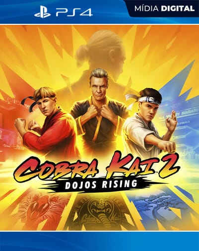 Cobra Kai 2: Dojos Rising Playstation 4 Mídia Digital