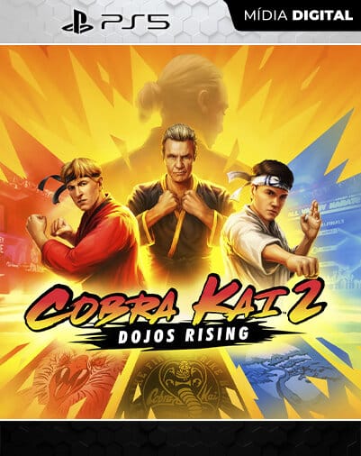 Cobra Kai 2: Dojos Rising Playstation 5 Mídia Digital