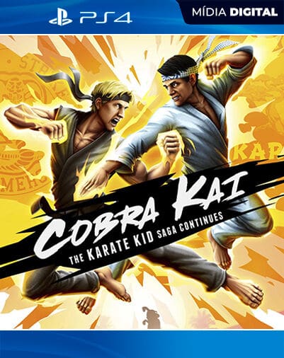 Cobra Kai: The Karate Kid Saga Continues Playstation 4 Mídia Digital