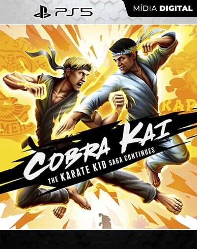 Cobra Kai: The Karate Kid Saga Continues Playstation 5 Mídia Digital Licença VIP