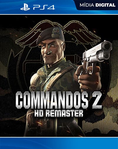 Commandos 2 - HD Remaster Playstation 4 Mídia Digital