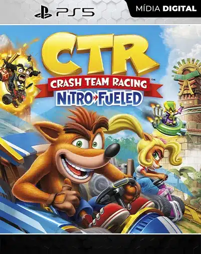 Crash Team Racing Nitro-Fueled Playstation 5 Mídia Digital