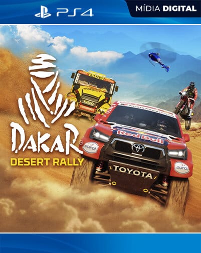 Dakar Desert Rally Playstation 4 Mídia Digital