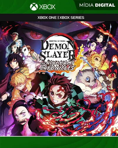 Demon Slayer - Kimetsu no Yaiba - The Hinokami Chronicles - Xbox One / XS - Mídia Digital