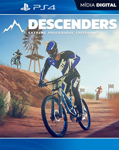 Descenders Playstation 4 Mídia Digital