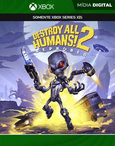 Destroy All Humans! 2 - Reprobed - Xbox Series XS - Mídia Digital