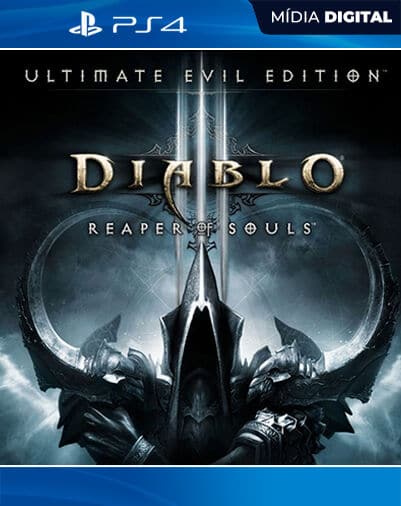 Diablo III Reaper of Souls Playstation 4 Mídia Digital Licença VIP