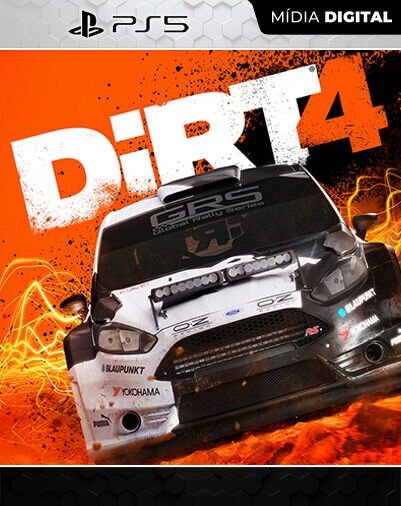 DiRT 4 Playstation 5 Mídia Digital Licença VIP