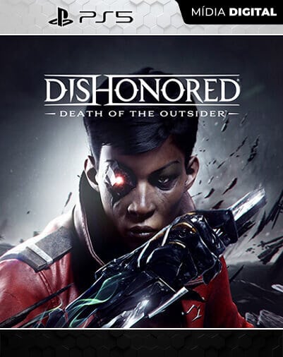 Dishonored: Death of the Outsider Playstation 5 Mídia Digital Licença VIP