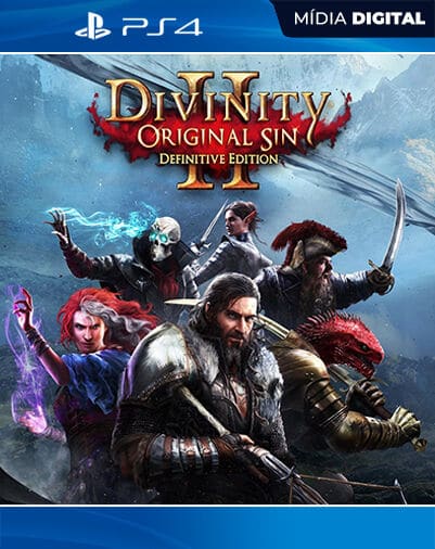 Divinity: Original Sin 2 - Definitive Edition Playstation 4 Mídia Digital Licença VIP