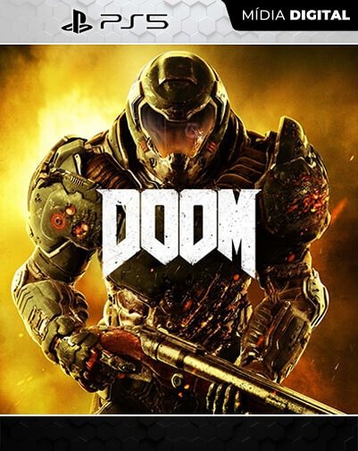DOOM Playstation 5 Mídia Digital Licença VIP