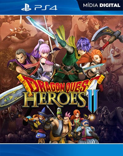 Dragon Quest Heroes II Explorer's Editio Playstation 4 Mídia Digital